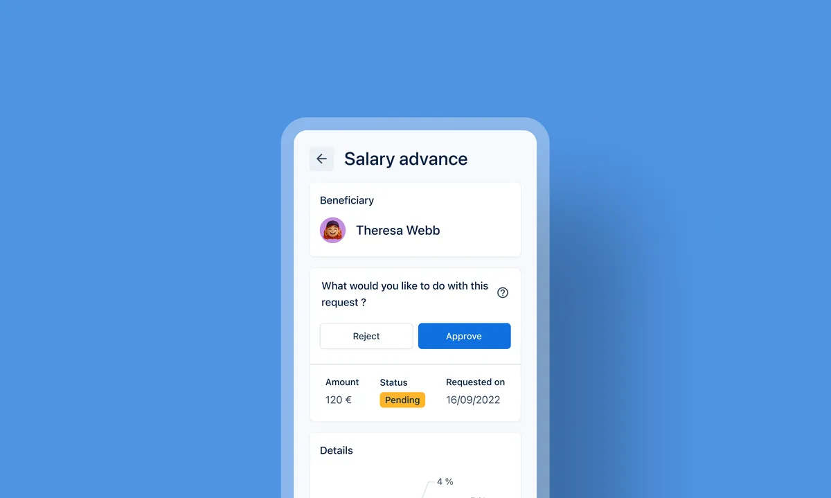 Salary Advance on mobile and desktop